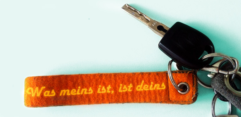 Ein Schlüsselbund