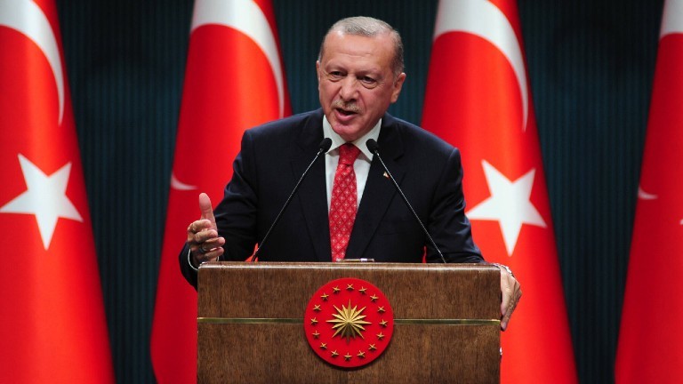 Der türkische Präsident Recep Tayyip Erdogan