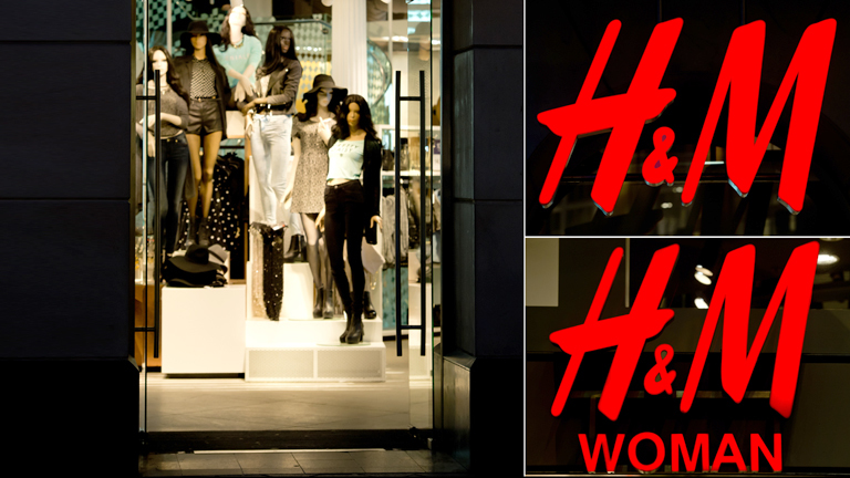 H&M Shop in München von außen