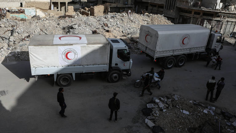 Hilfskonvoi in Syrien