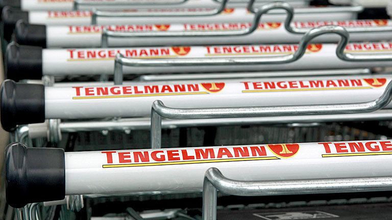 Tengelmann-Einkaufswagen