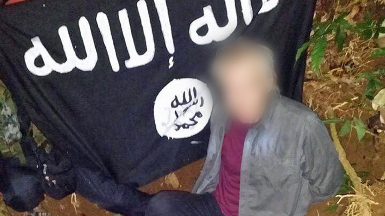 Die 74 Jahre alte Abu-Sayyaf-Geisel, aufgenommen am 15.10.2014