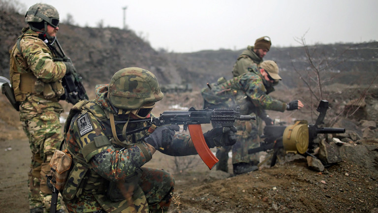 Soldaten in der Ukraine.