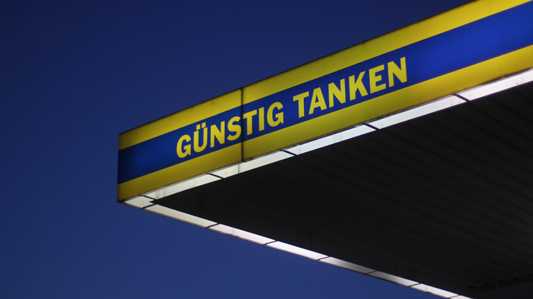 Tankstellen-Anzeige