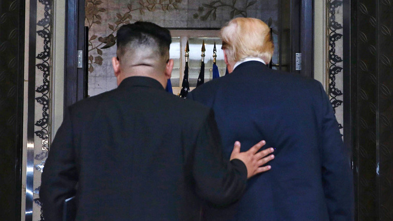 Kim schiebt Trump an
