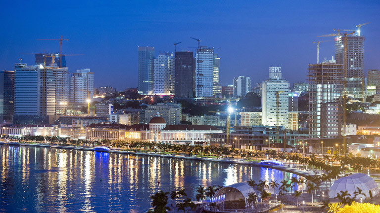 Skyline von Luanda, Hauptstadt Angolas