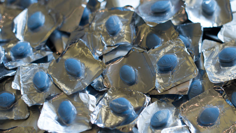 Beeinträchtigt viagra die pille