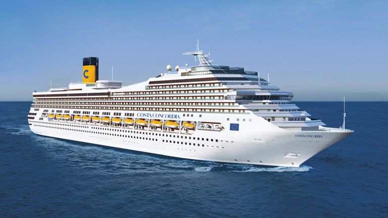 So sah die Costa Concordia 2006 bei ihrer Einweihung aus.
