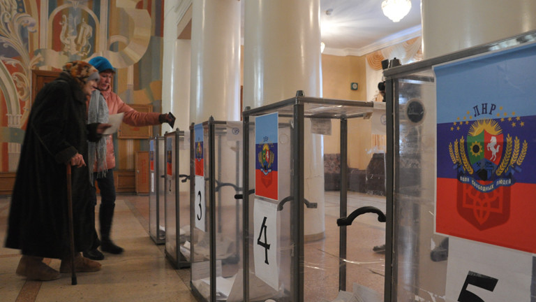 Wahl in Lugansk