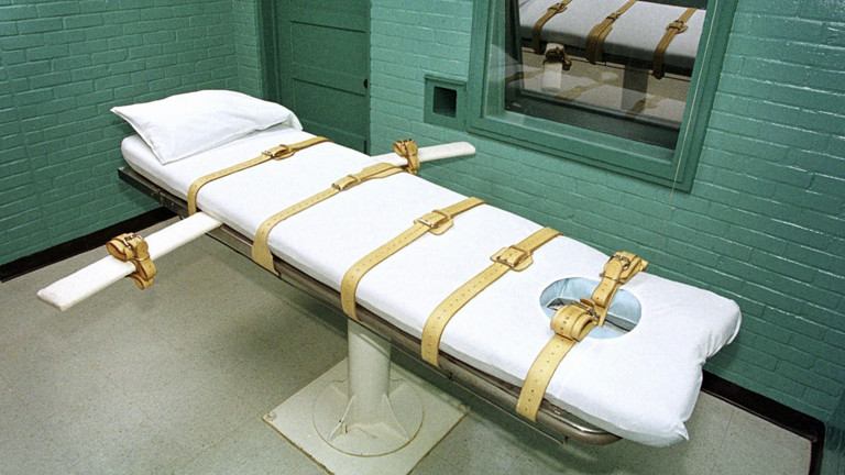 In der Todeszelle (Archivfoto von 2000) des berüchtigten Huntsville-Gefängnisses in Texas zählt der in Nürnberg geborene Raubmörder Troy Albert Kunkle die Stunden bis zu seiner Hinrichtung.