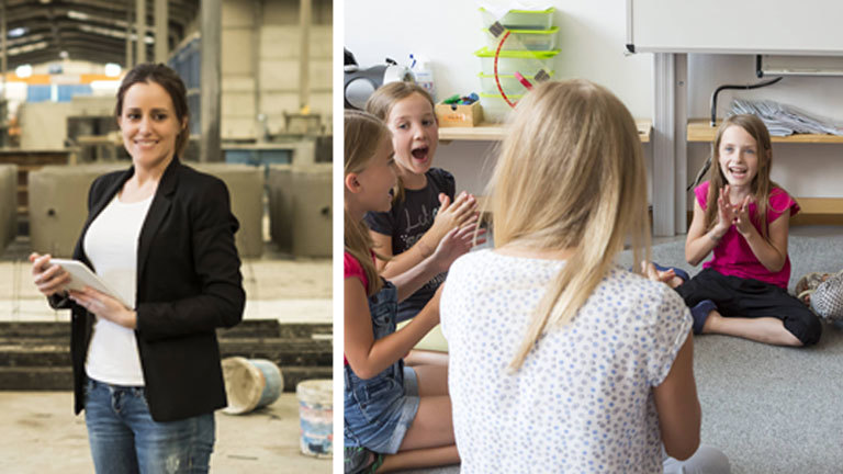 Architektin, Lehrerin