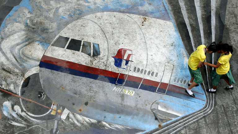 Flug MH 370: Szene aus einer Schule in Manila.