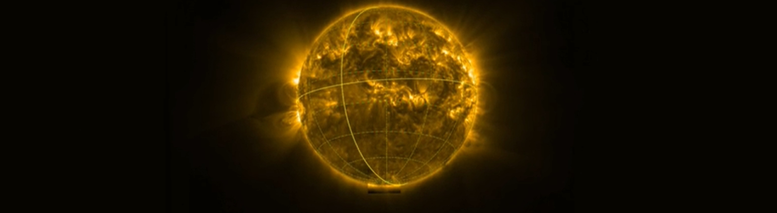 Solar Orbiters Zoom auf den Südpol der Sonne