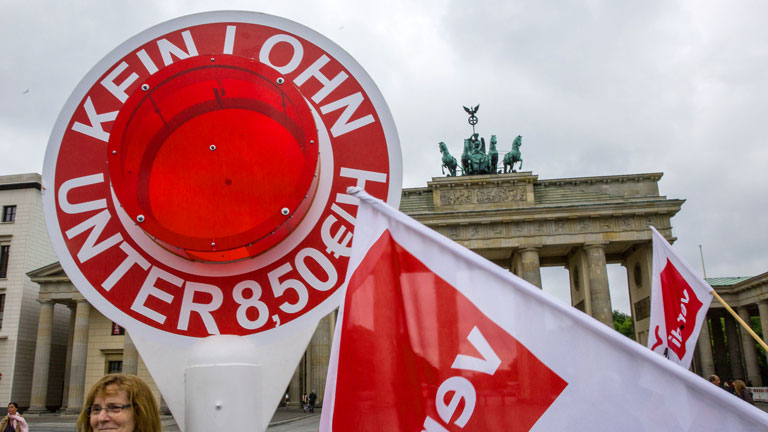 Kein Mindestlohn unter 8,50 Euro.