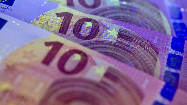 Zehn Euro Scheine