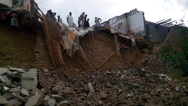 Erdbebenschäden in Pakistan