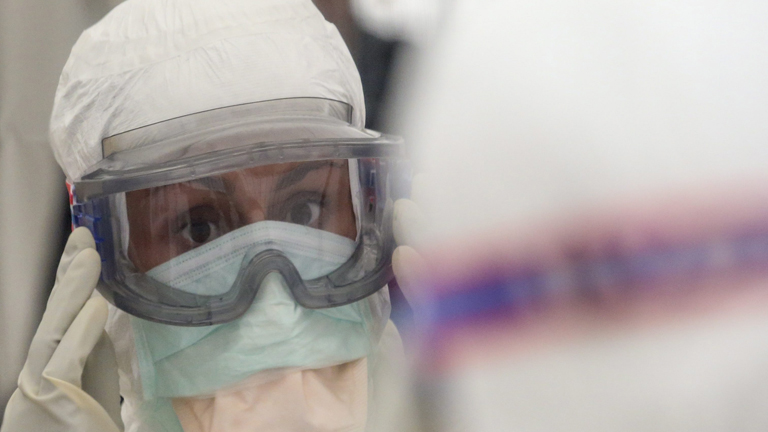 Sicherheitstraining gegen Ebola