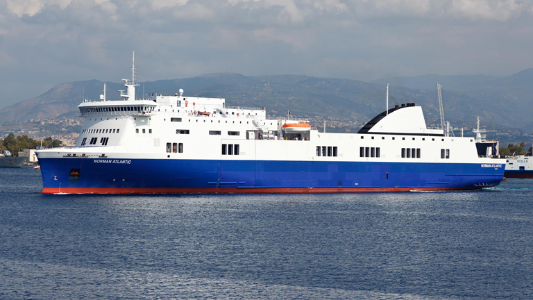 Die Fähre Norman Atlantic