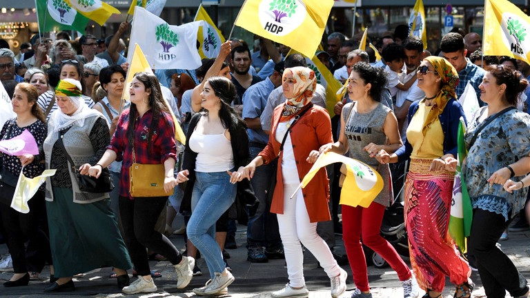 HDP Anhängerinnen in Köln