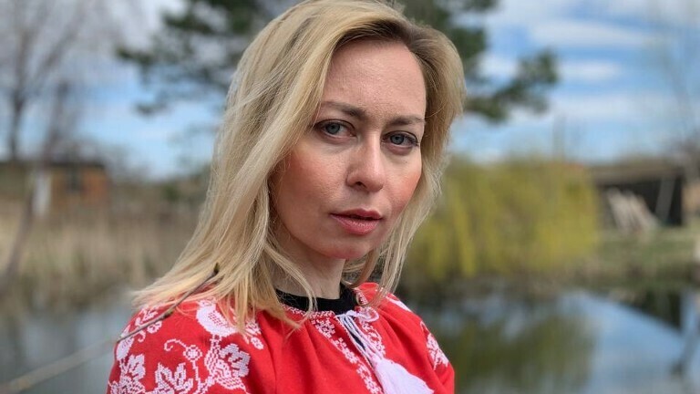 Journalistin Anna Kostjuchenko aus Kiew.