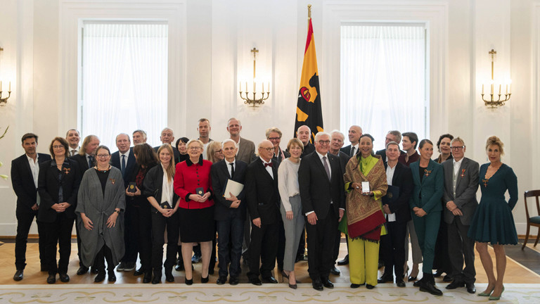 Trägerinnen und Träger des Bundesverdienstordens, die 2018 vom Bundespräsident persönlich ausgezeichnet wurden
