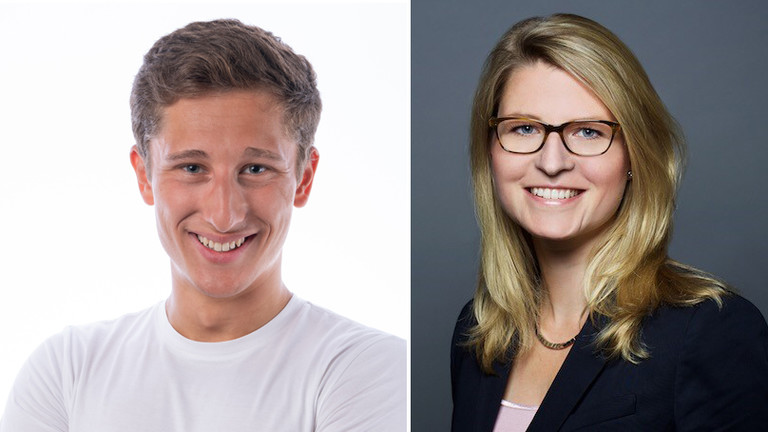 Philipp Türmer und Eva Keldenich