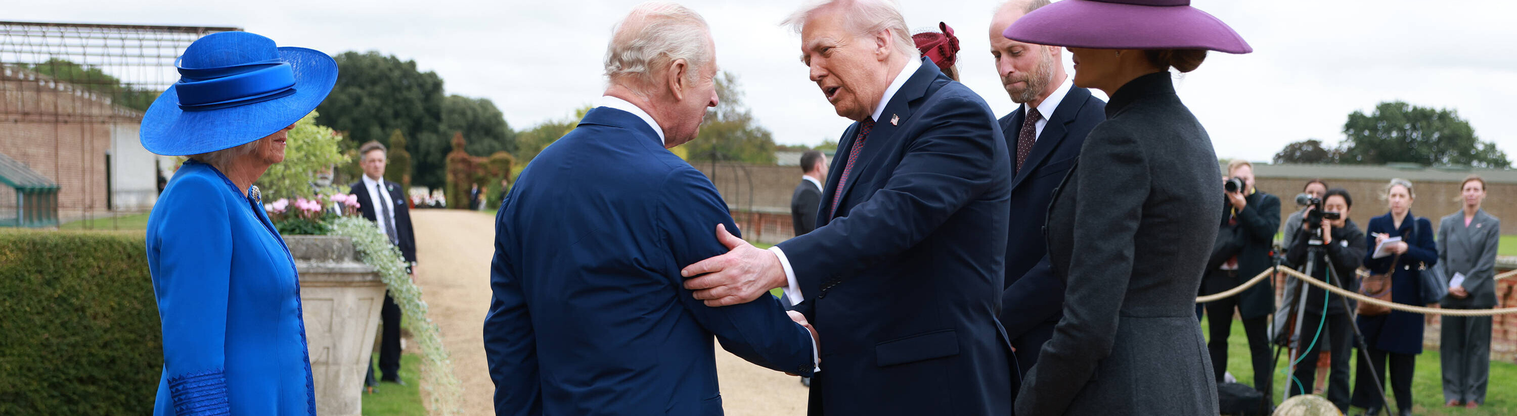 Donald Trump und König Charles