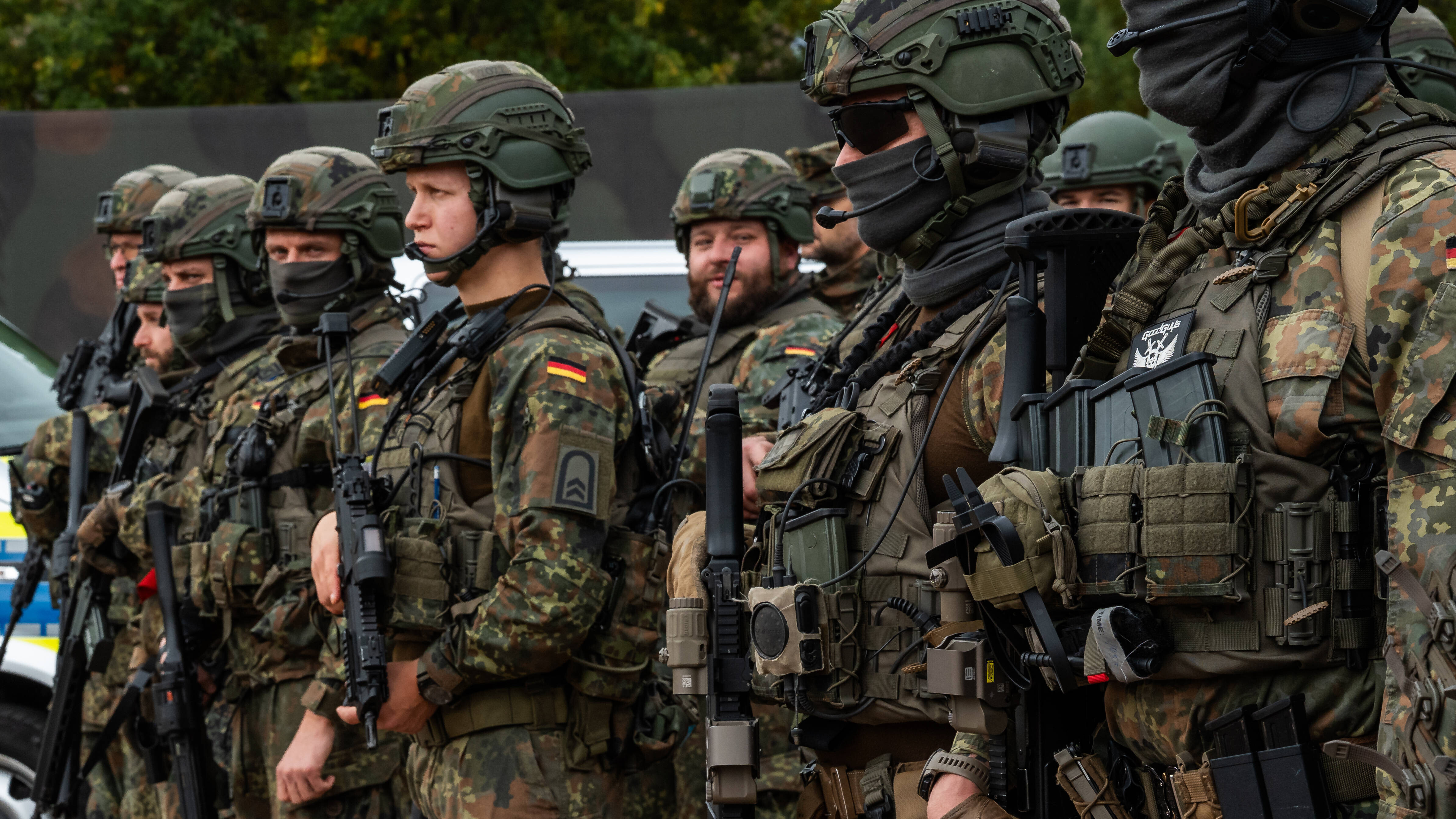 Bundeswehrsoldaten in Uniform