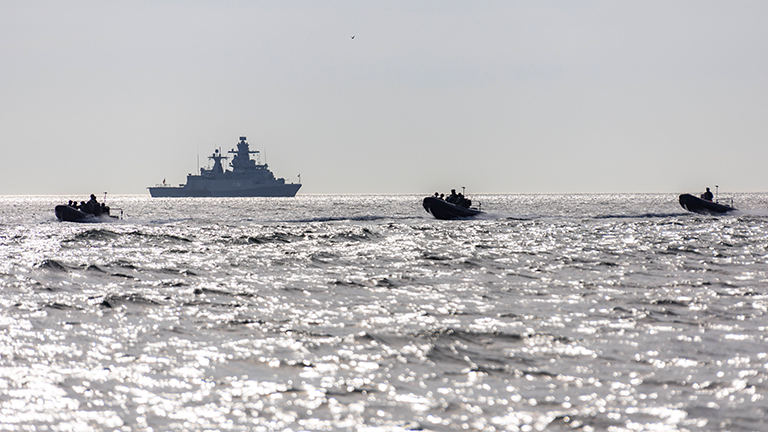 Bundeswehr-Übung "Schneller Adler" in der Ostsee