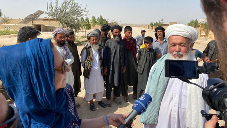 Flüchtlinge in Masar-e Scharif