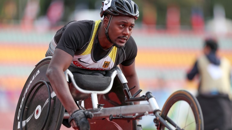 2018: Alhassane Balde bei der Leichtathletik-WM