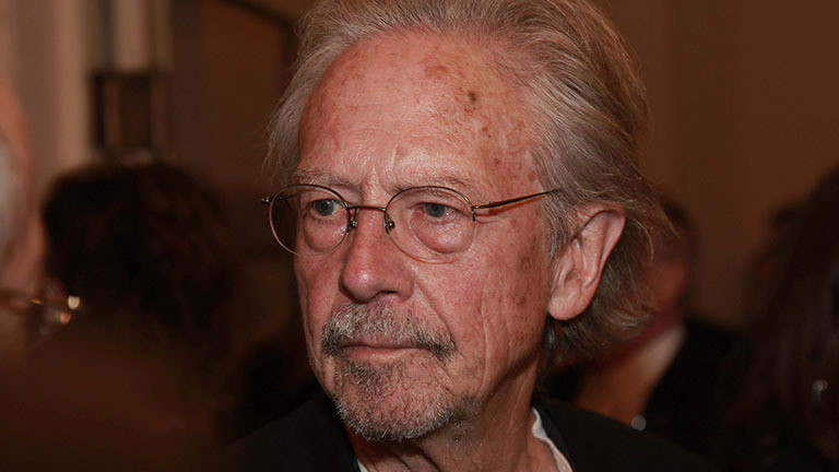 Der österreichische Schriftsteller Peter Handke.