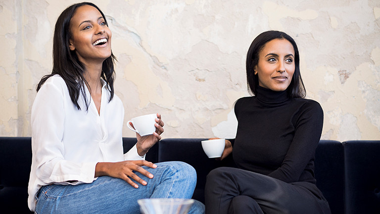 Sara Nuru und ihre Schwester Sali