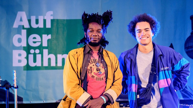 L.A. Salami vor dem "Auf der Bühne"-Konzert