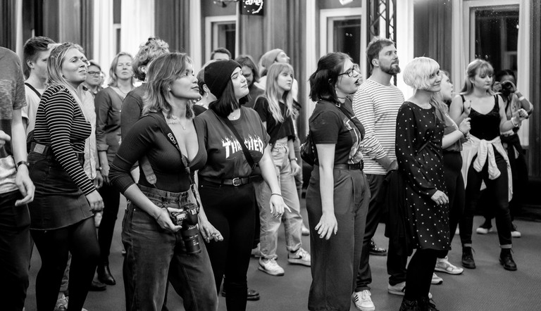 Publikum beim "Auf der Bühne"-Konzert
