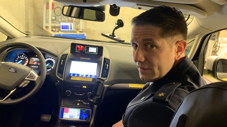 Polizist Thomas Franta