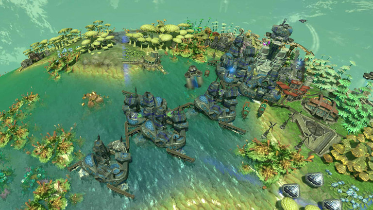 Eine Szene aus dem Computerspiel "Imagine Earth".