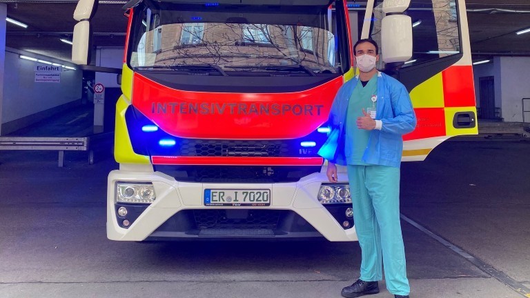 Krankenpfleger Alexander Häcker.