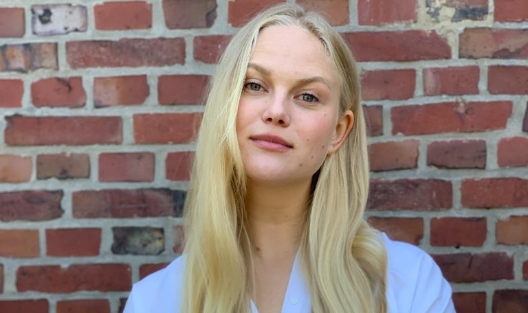 Das Topmodel Anne-Sophie Monrad.