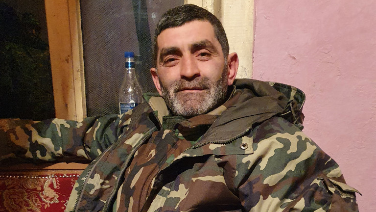 Ashot Sewjan, Armenier in Bergkarabach