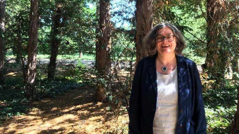 Ein Porträt der Umweltbürgermeisterin Dresdens, Eva Jähnigen