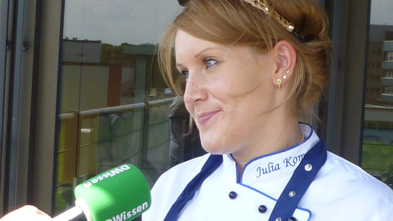 Portrait von Köchin Julia Komp