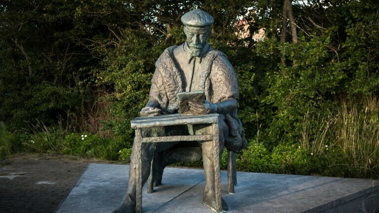 Ein Denkmal für den Seefahrer Willem Barents