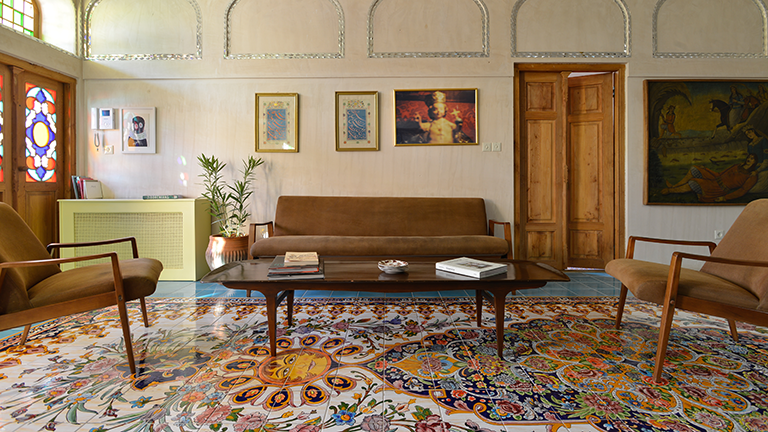 Wohnzimmer im Iran