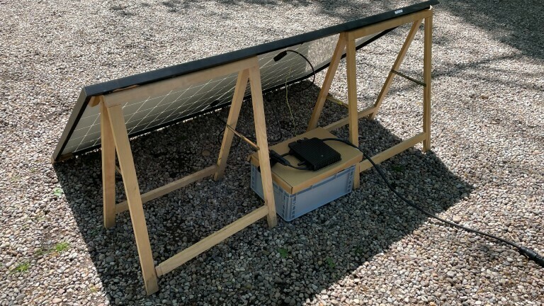 Solarpanel für den eigenen Bedarf.