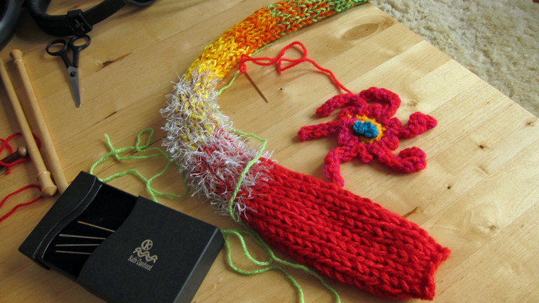 Strickversuche