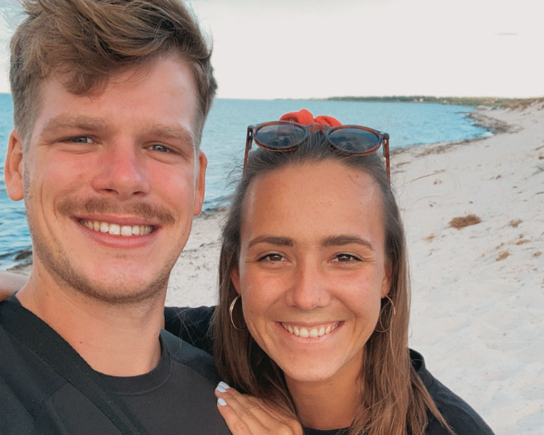 Kai und Nicola auf Bali.