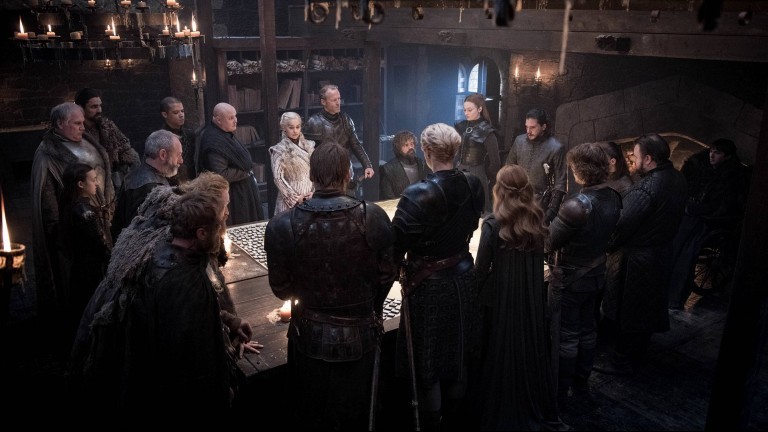 Eine Szene aus der letzten Staffel von Game of Thrones