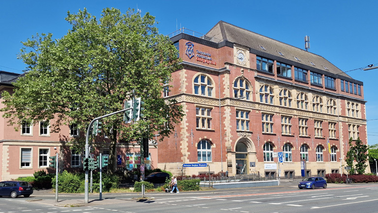 Die Technische Hochschule Georg Agricola (THGA) an der Herner Str. 45 in Bochum