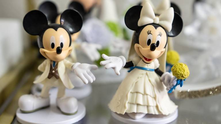 Micky Maus und Minnie Maus als Hochzeitsfiguren